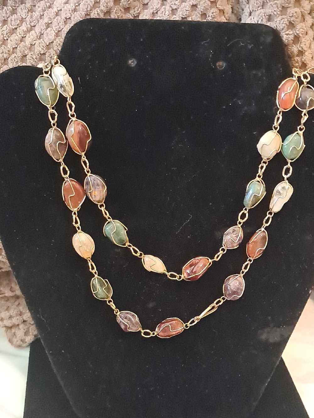 Vintage Gemstone Necklace